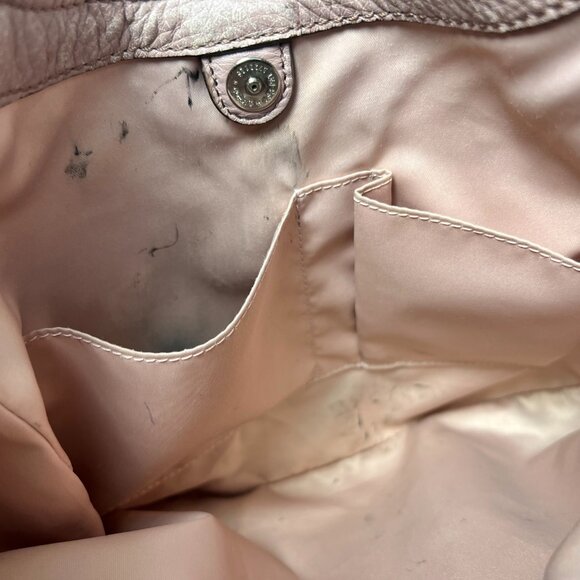 VTG COACH Madison Maggie Pink Blush Pebbled Leather Shoulder Bag - Picture 8 of 9